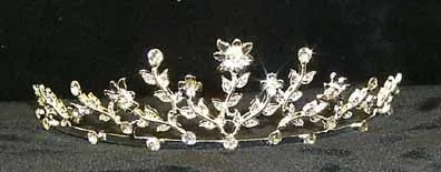 #10949 - Filigree Crystal Tiara