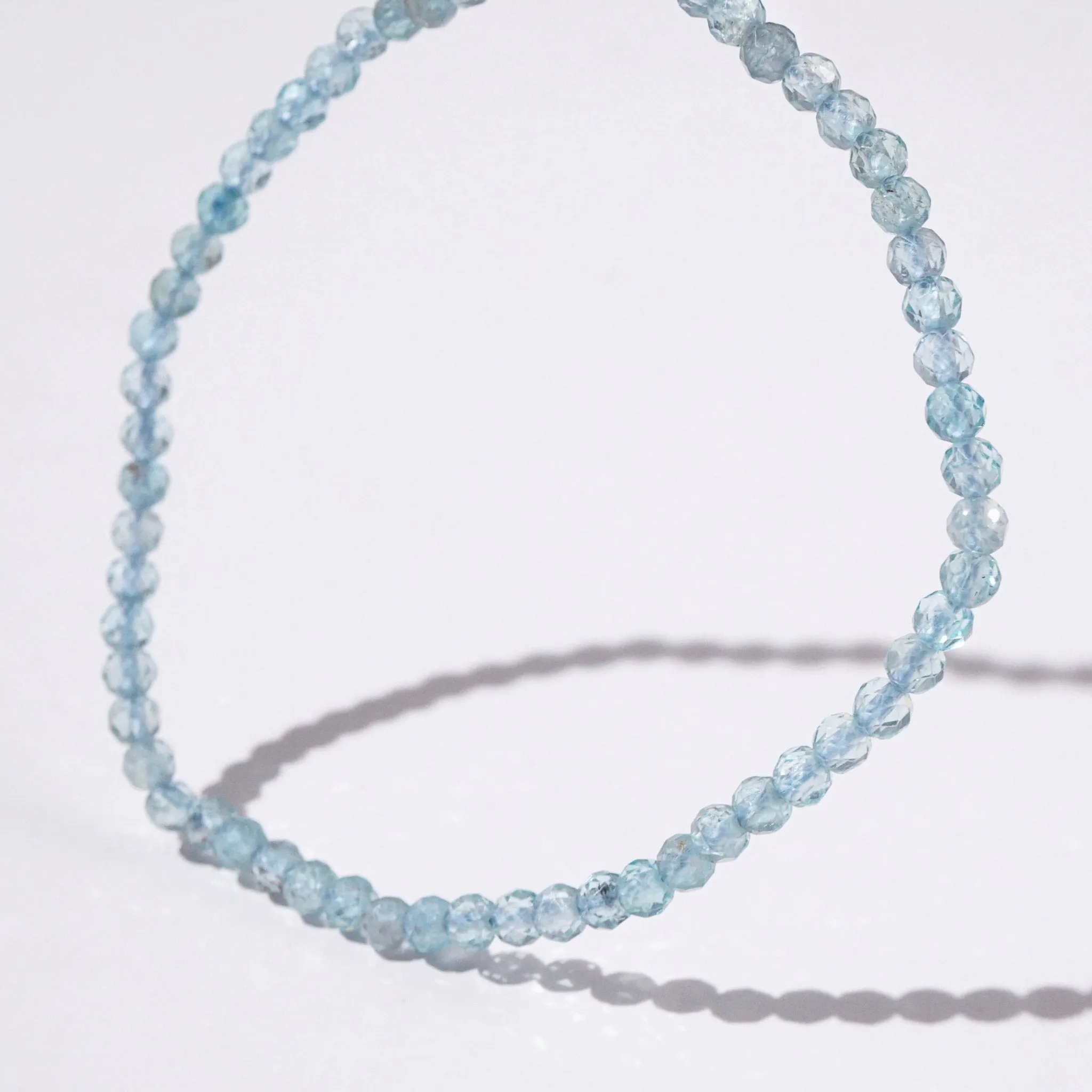 A-Grade Aquamarine Faceted 3mm