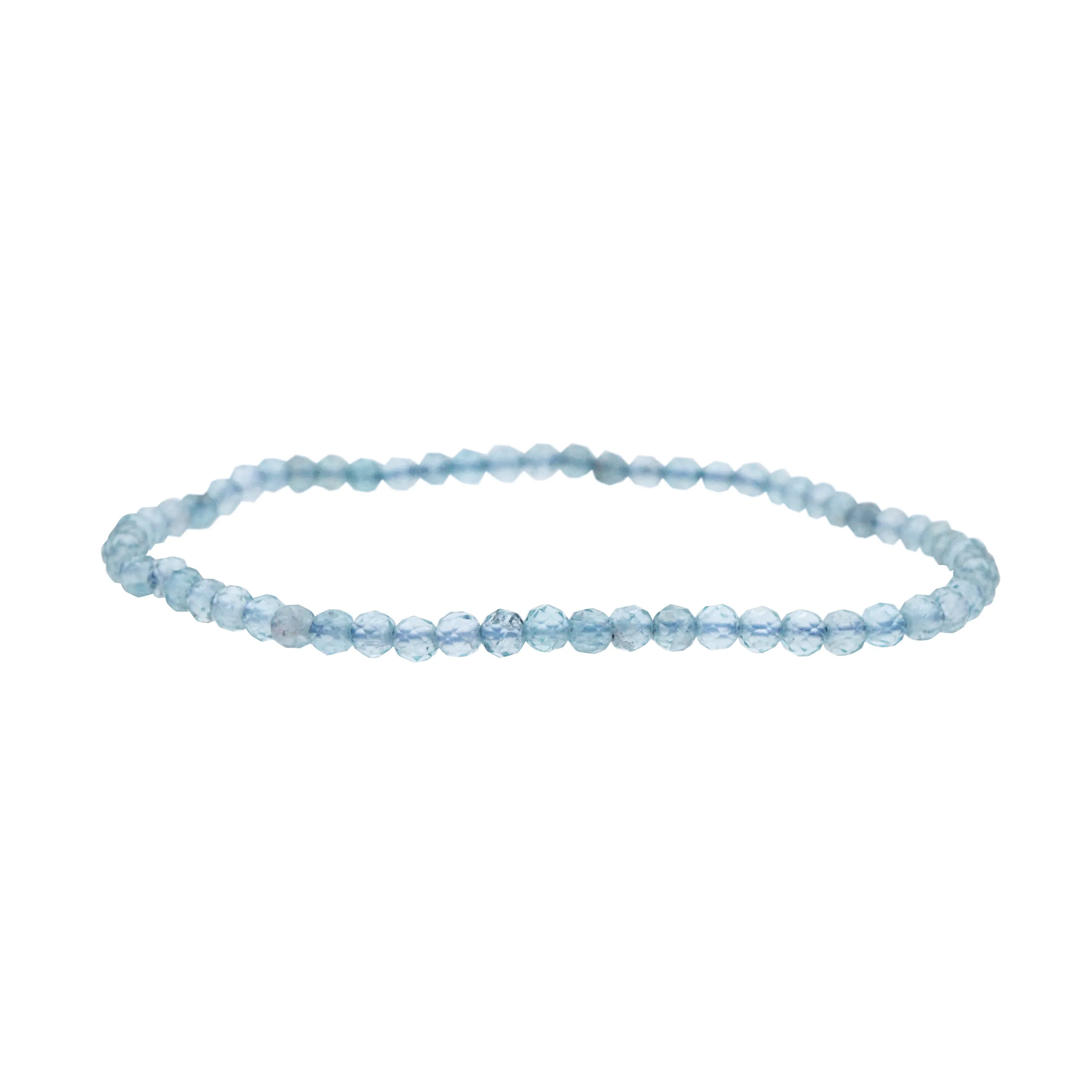 A-Grade Aquamarine Faceted 3mm