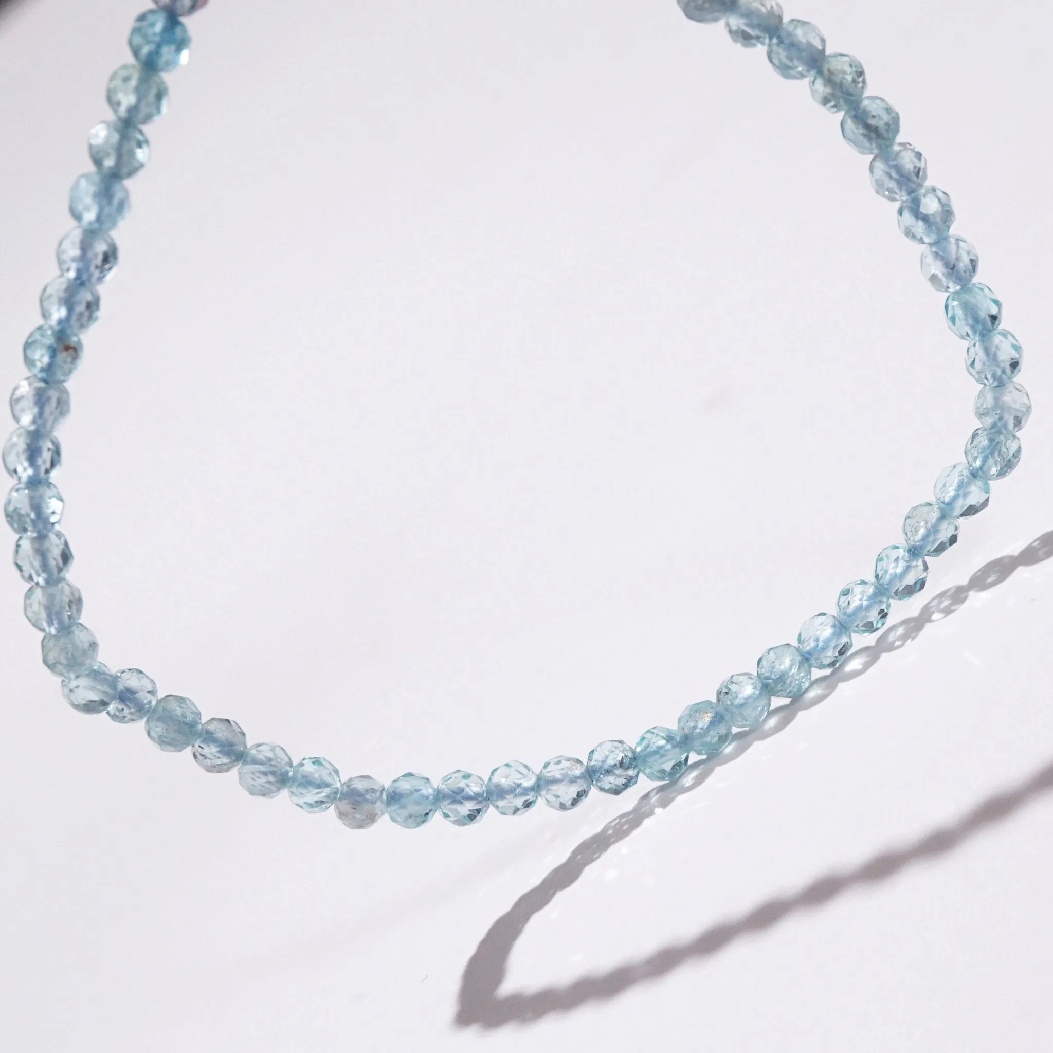 A-Grade Aquamarine Faceted 3mm
