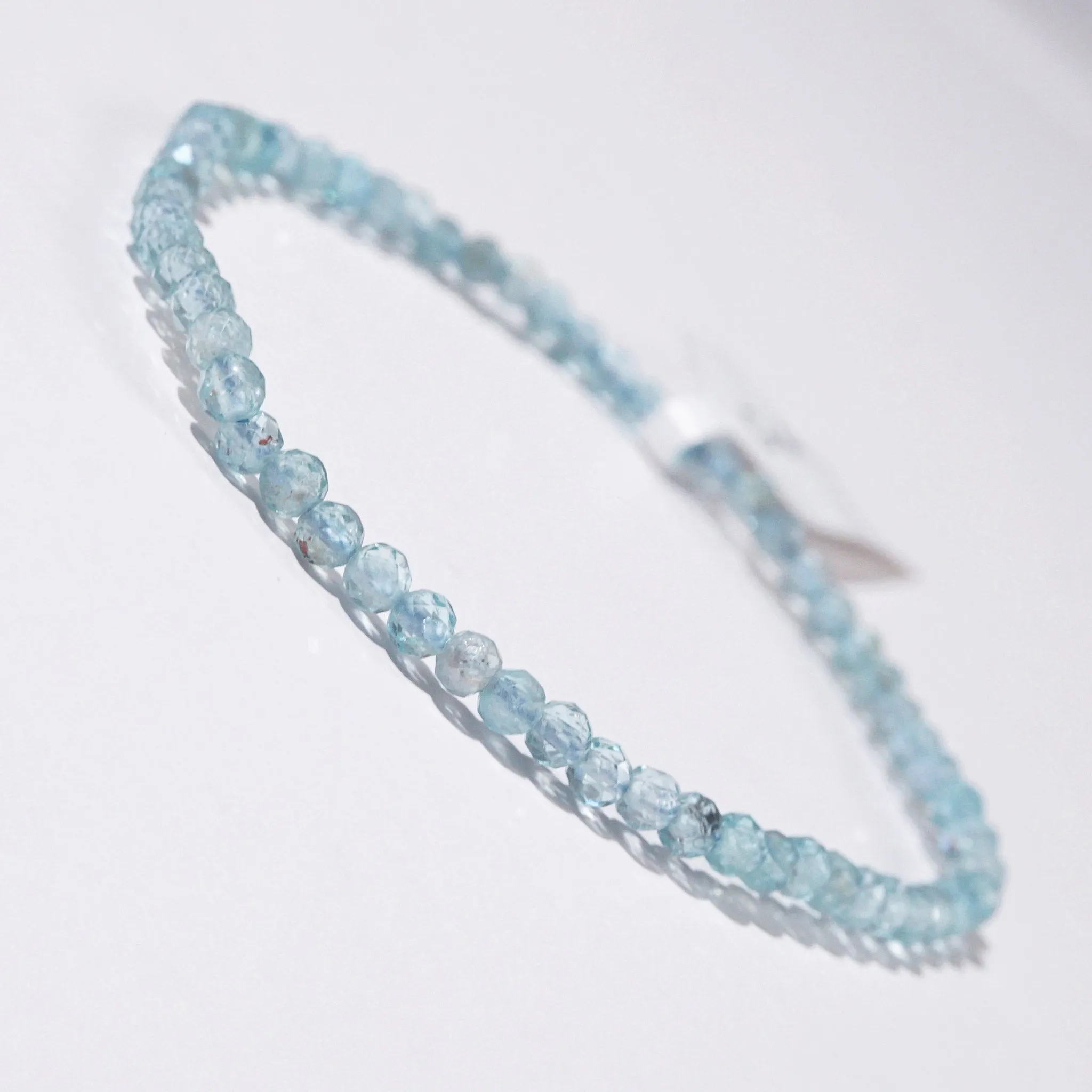A-Grade Aquamarine Faceted 3mm