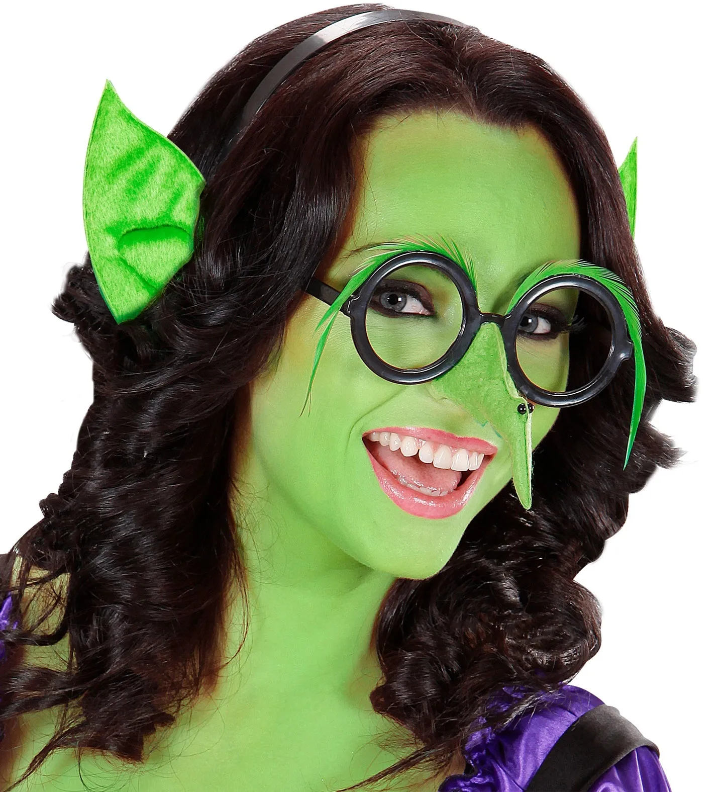 Aliën oren groen op haarband