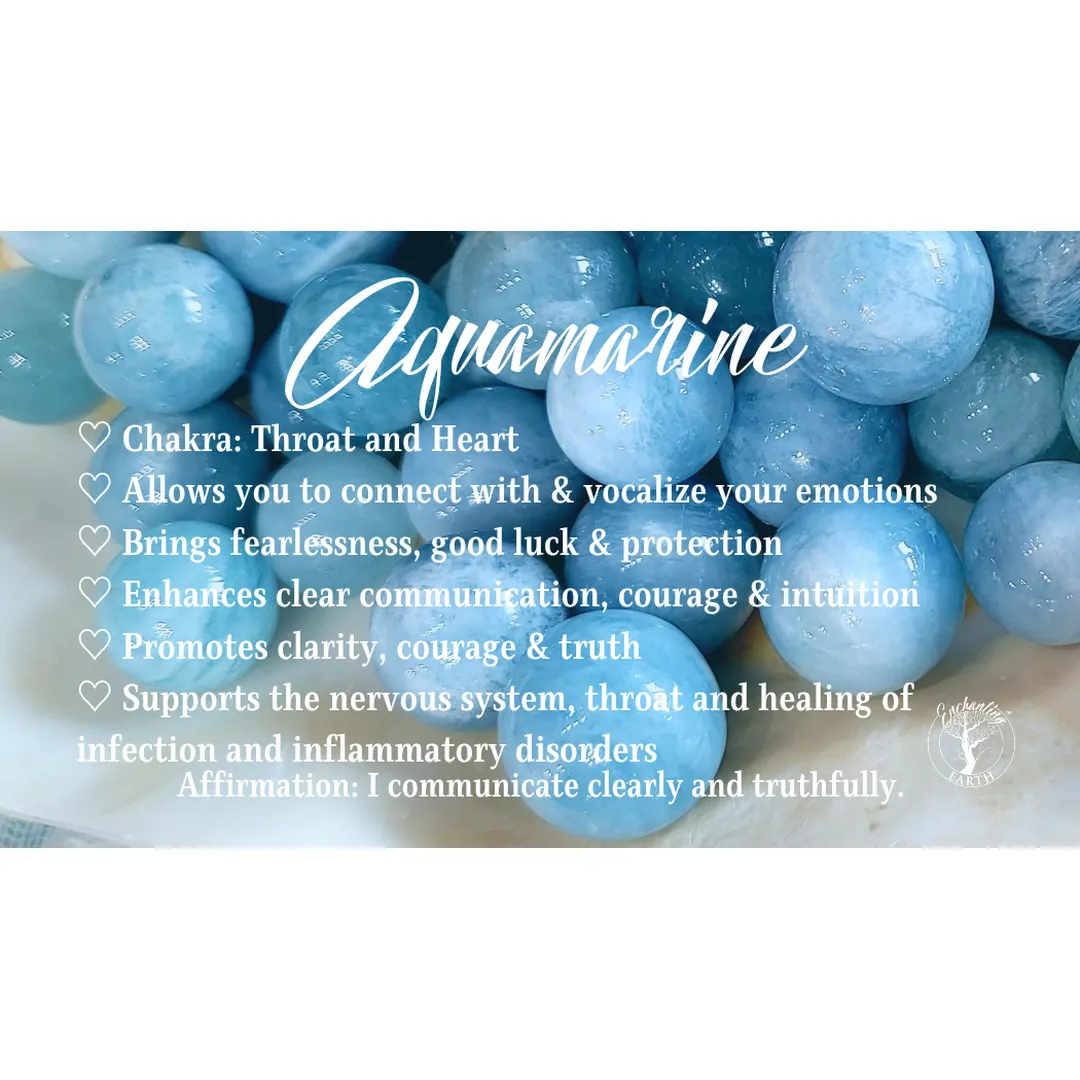 Aquamarine Mix Bracelet for Calm Communication