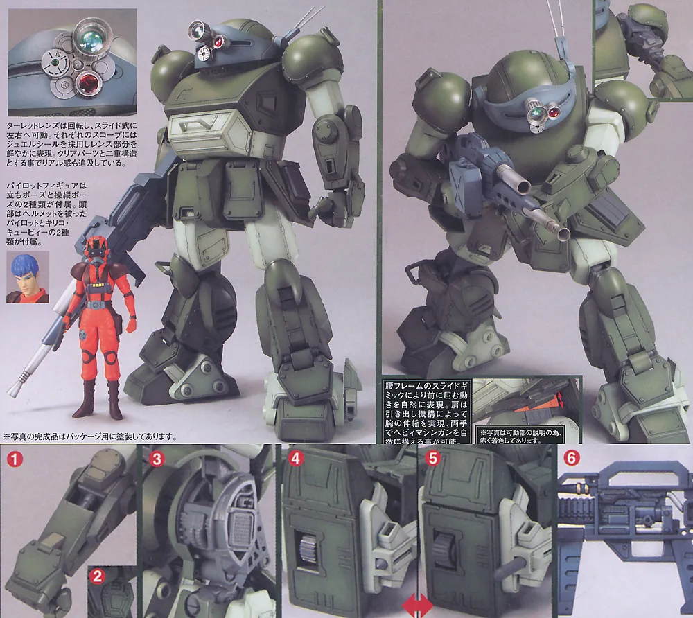 Armored Trooper Votoms - ATM-09-ST Scopedog 1/20