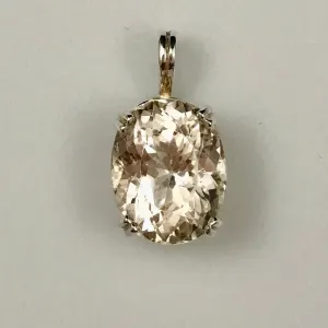 Champion Topaz Sterling Silver Pendant
