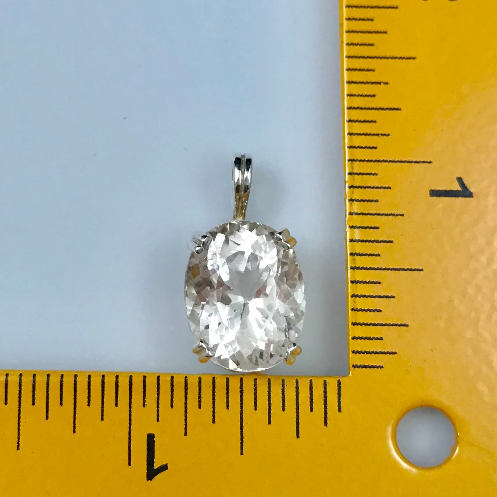 Champion Topaz Sterling Silver Pendant