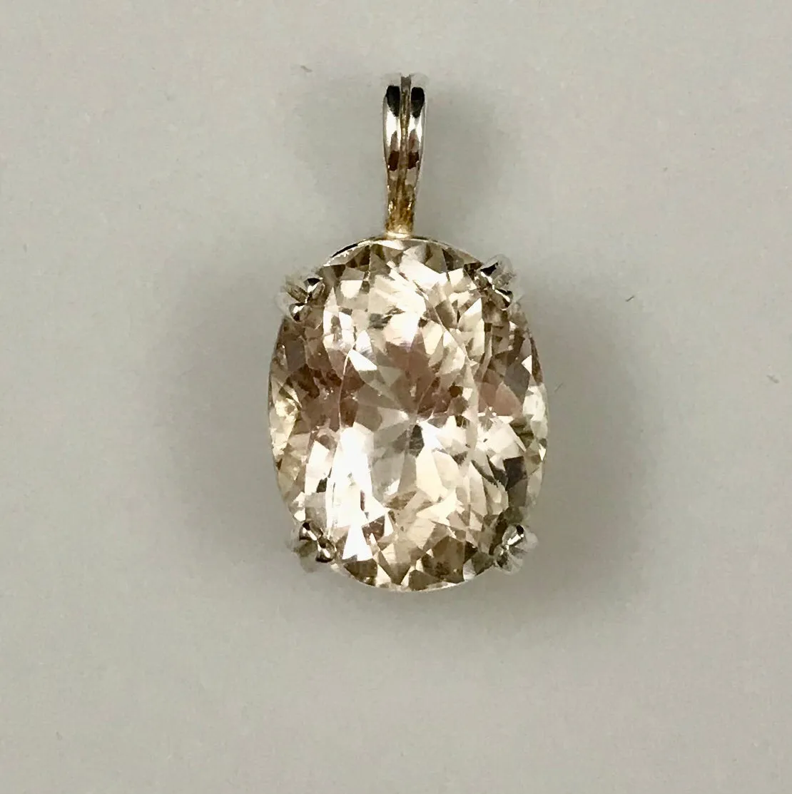 Champion Topaz Sterling Silver Pendant