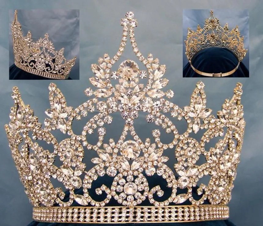 Countess Natasha Beauty Pageant Rhinestone Tiara