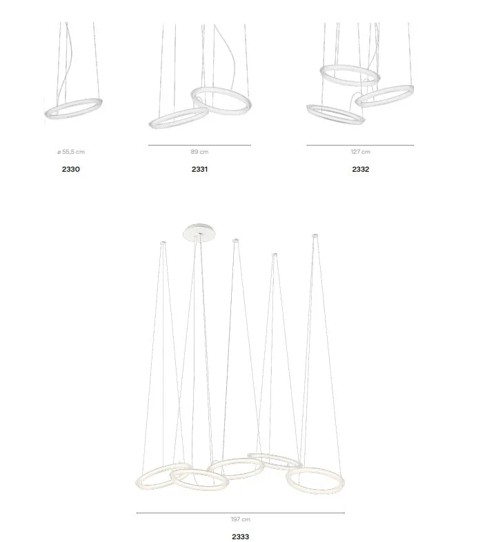 Halo Circular Pendant Lamp