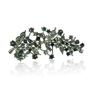 Leana Brooch - Black