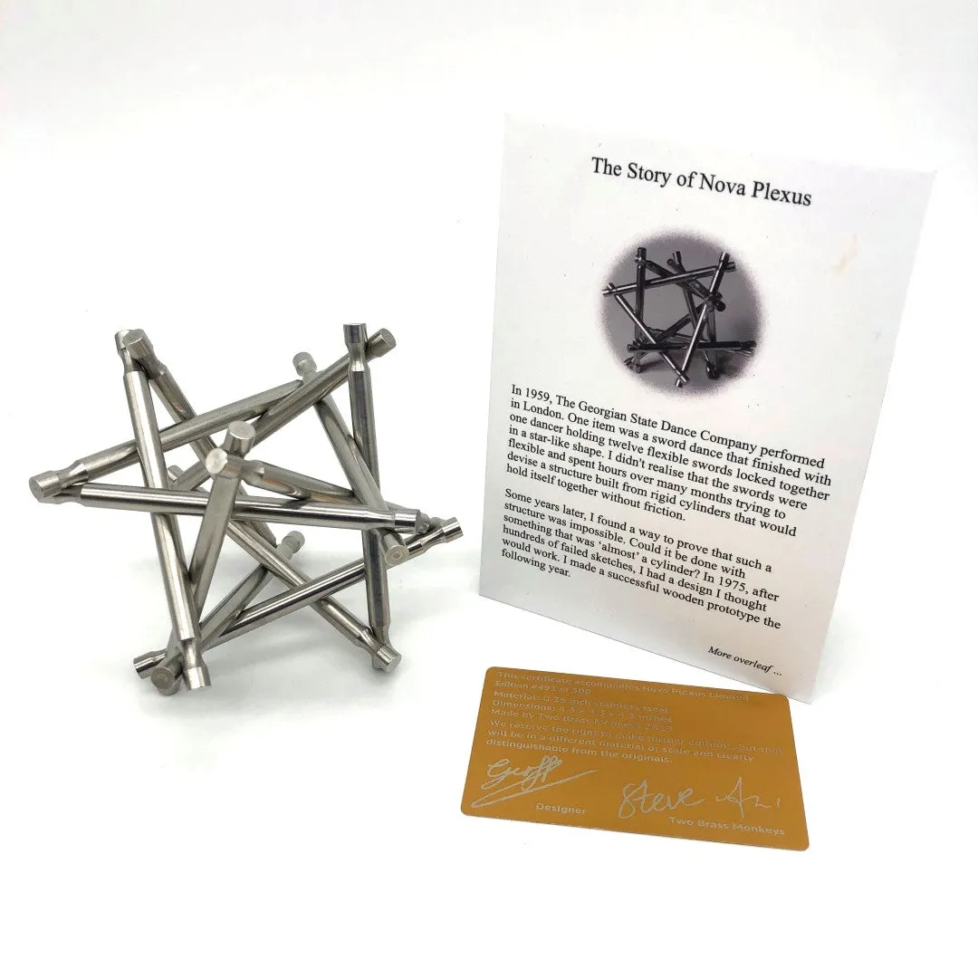 Nova Plexus Puzzle (Stainless Steel)