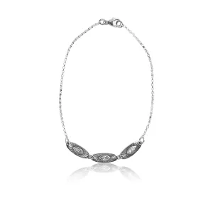 The Mercedes Bracelet | Silver