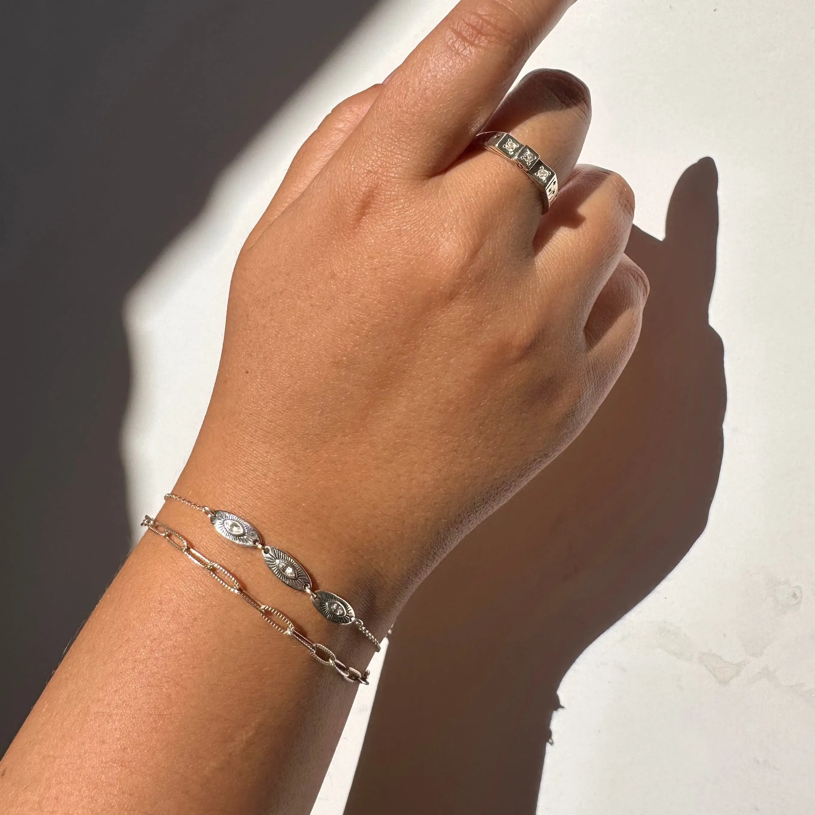 The Mercedes Bracelet | Silver