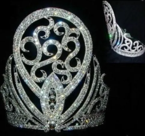 Tropicana Rhinestone Pageant Tiara