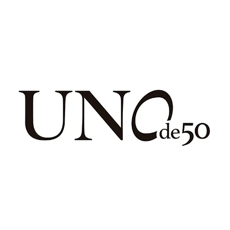 UNOde50 Double Sterling silver-plated Bracelet with White Topaz